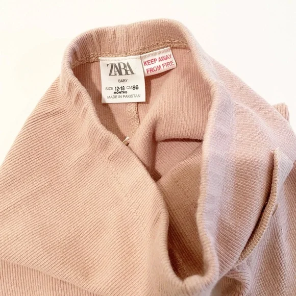 Zara 12-18M ribbed leggings - Picture 4 of 7